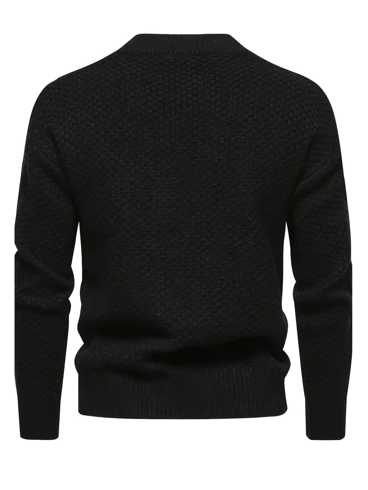 Kael - Cable Knit Mock Neck Sweater