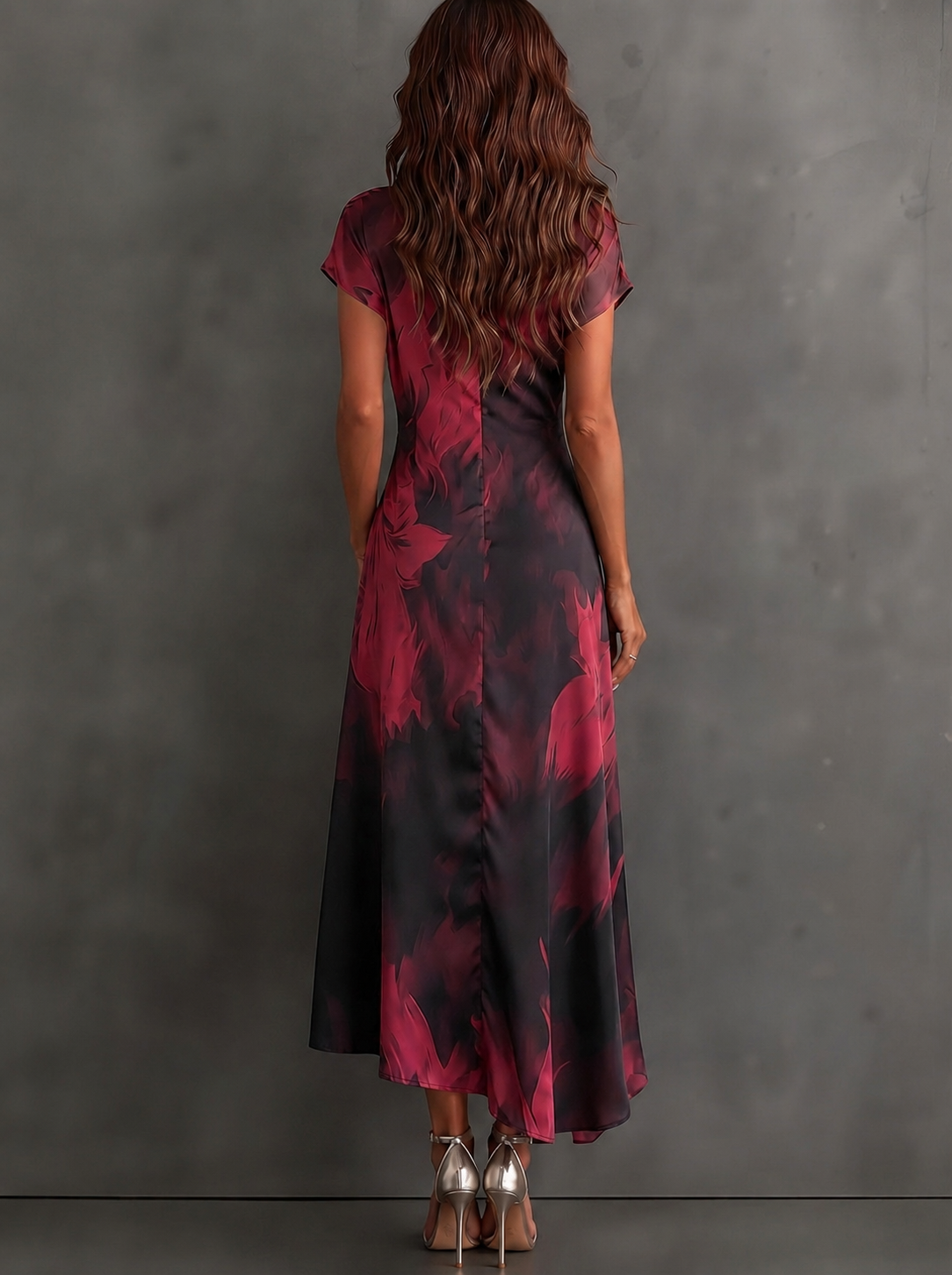 Kaia - Soft-Touch Wrap Shirt Dress